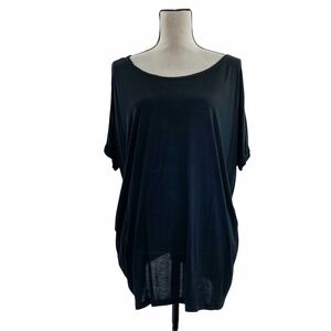 PIKO 1988 Black Short Sleeve Oversized T-Shirt